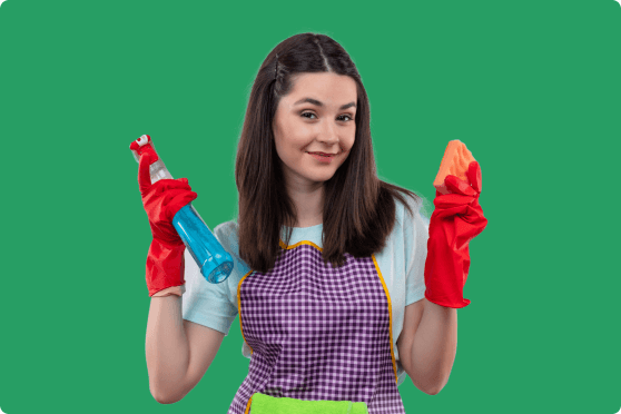 auther cleaning